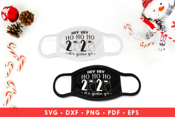 Christmas Mask SVG, Christmas Quotes SVG