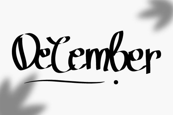 December Svg File Review