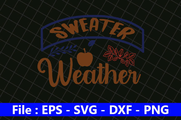 Embroidery Review: Fall Svg Design, Sweater Weather