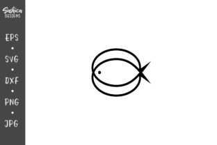 Two Fishes and Speech Bubbles Vector